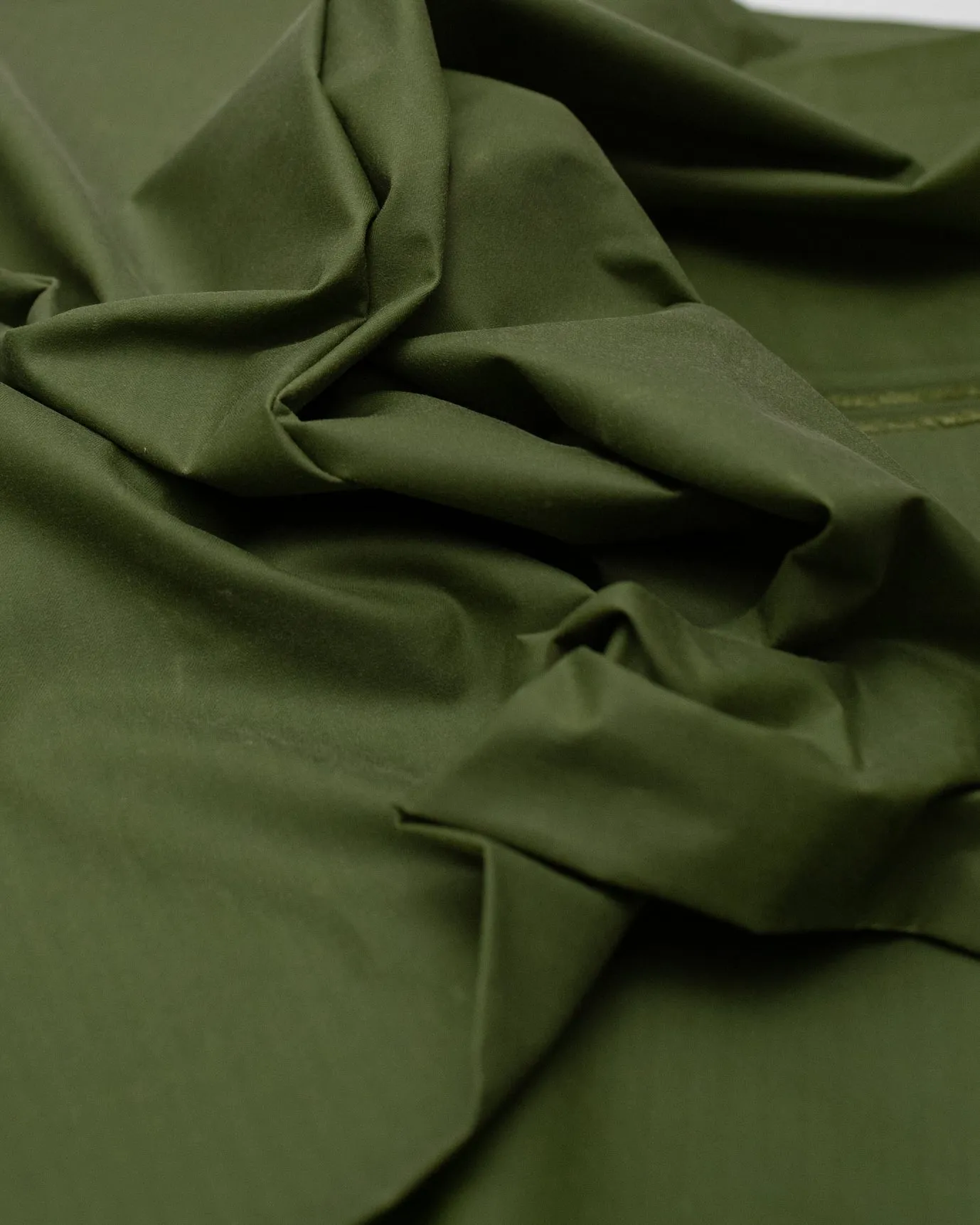 3m Herringbone Muted Lime Green waxed cotton