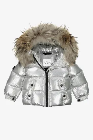 Baby Jacket SAM. Snowbunny Silver