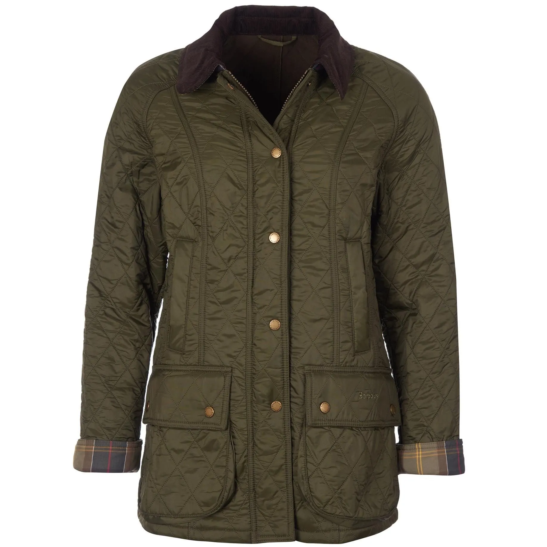 Barbour Women Beadnell Polarquilt Jacket Olive