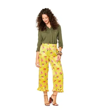 Burda Pattern 6199  Trousers / Pants / Shorts