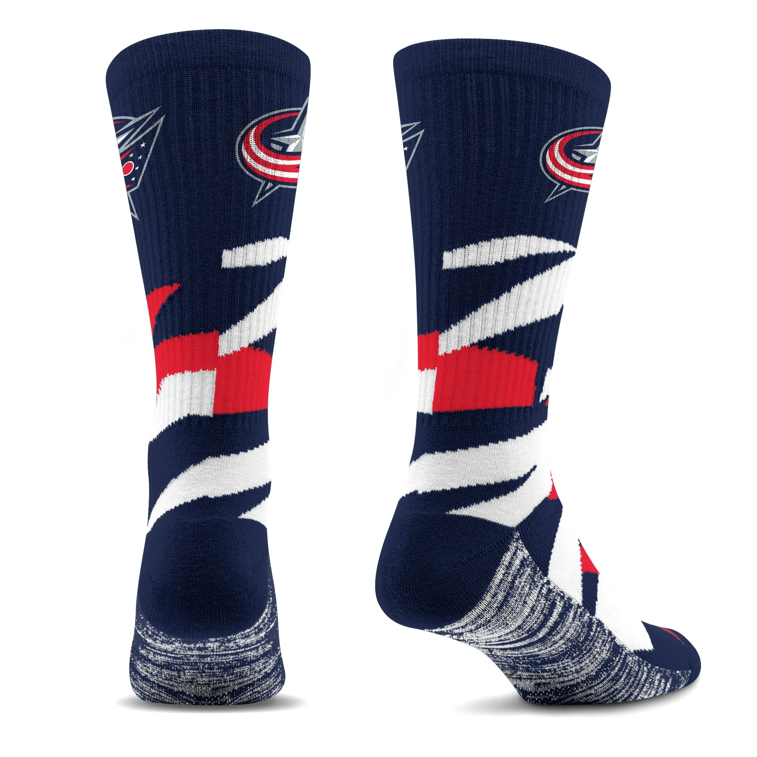 Columbus Blue Jackets Breakout Premium Crew Socks