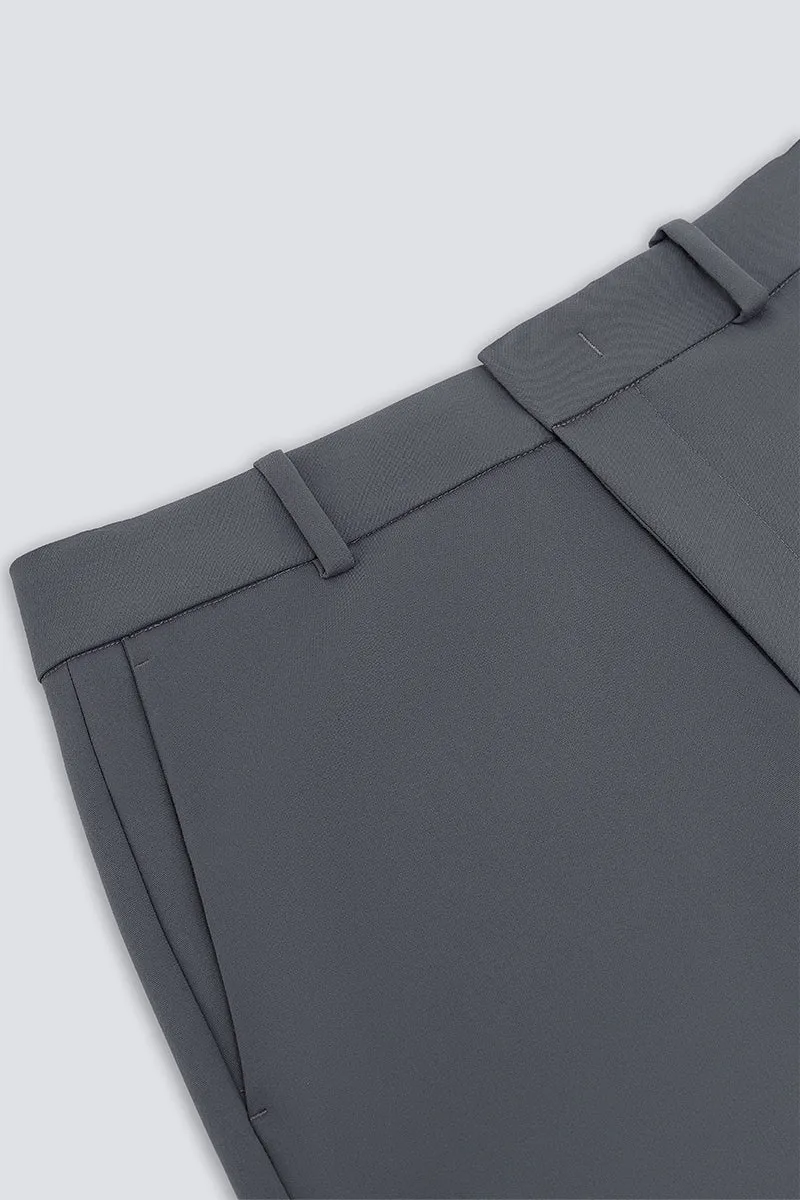 CottonSTRETCH Smart Pants  | Smoke Grey 27900N