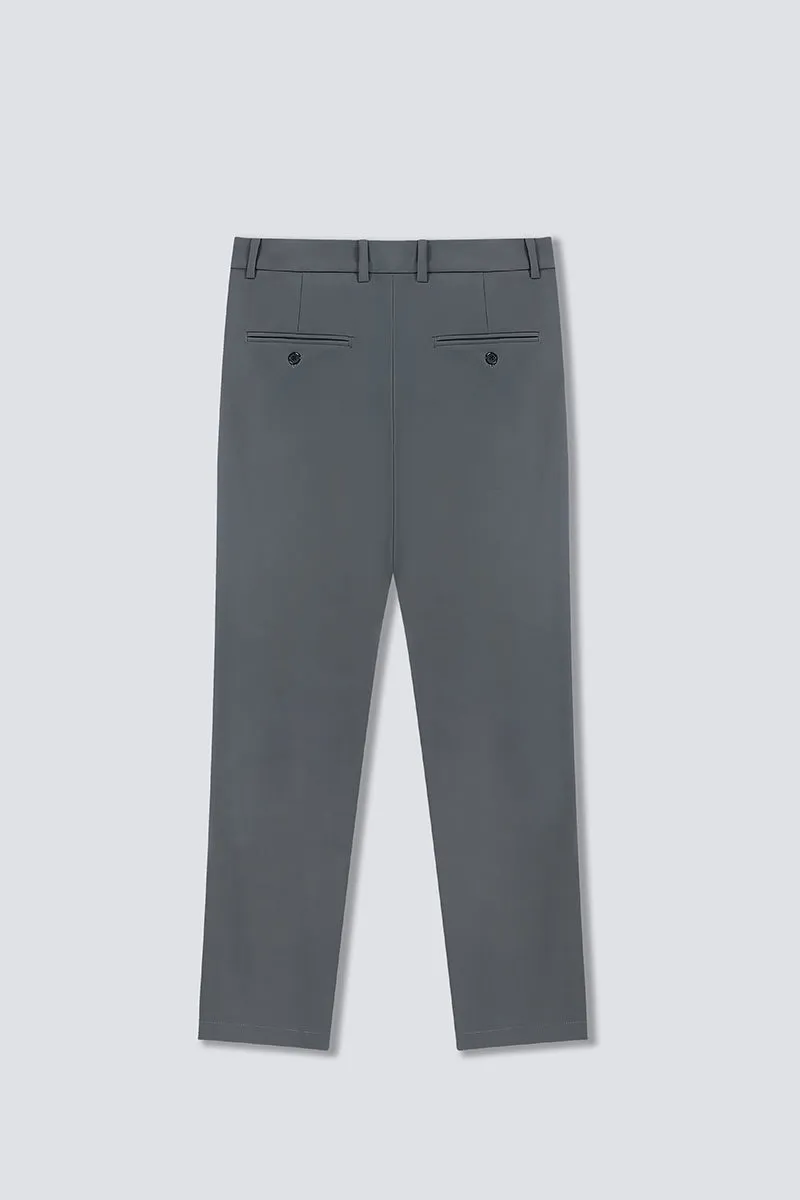 CottonSTRETCH Smart Pants  | Smoke Grey 27900N