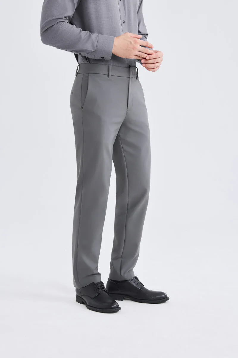 CottonSTRETCH Smart Pants  | Smoke Grey 27900N