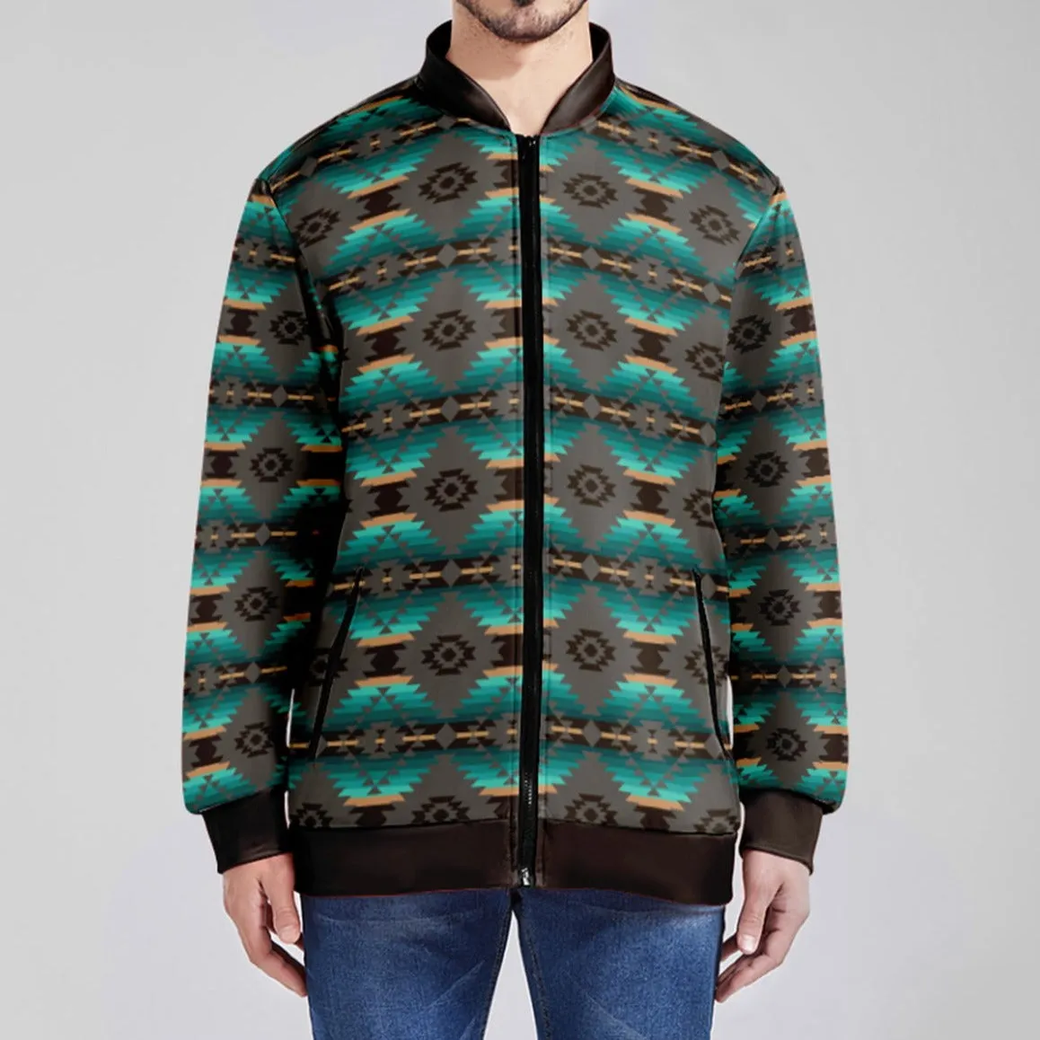 Cree Confederacy Zippered Collared Lightweight Jacket