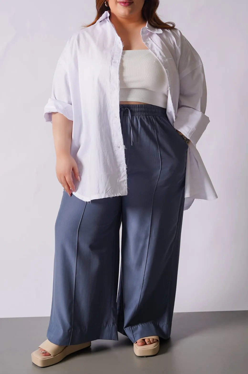 CURVE DRAWSTRING PANTS