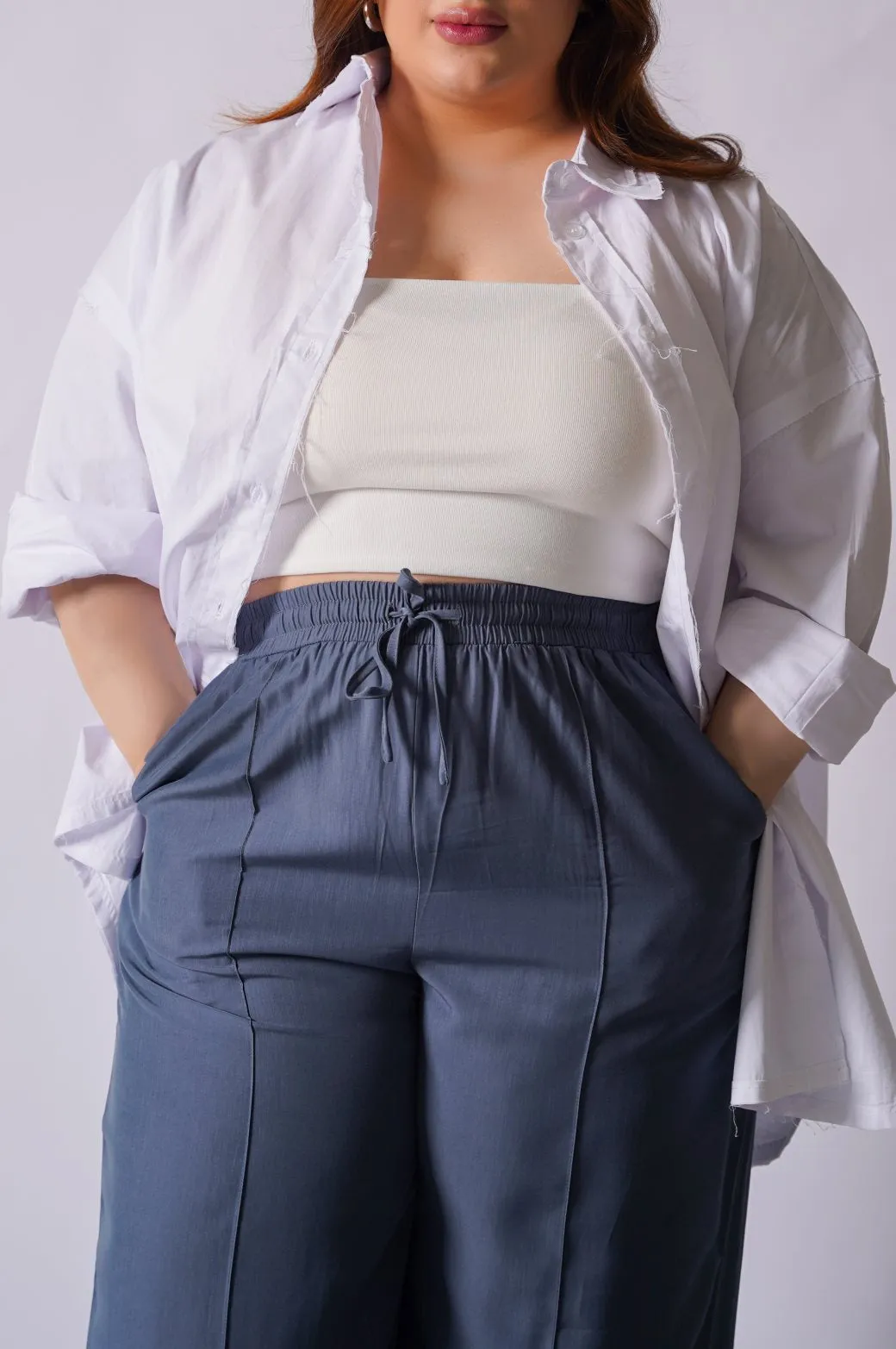 CURVE DRAWSTRING PANTS