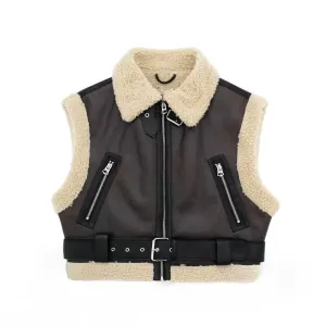 Dailynn Sleeveless Vest Jacket