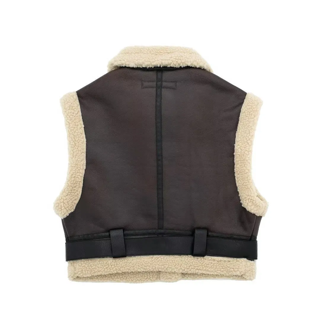 Dailynn Sleeveless Vest Jacket