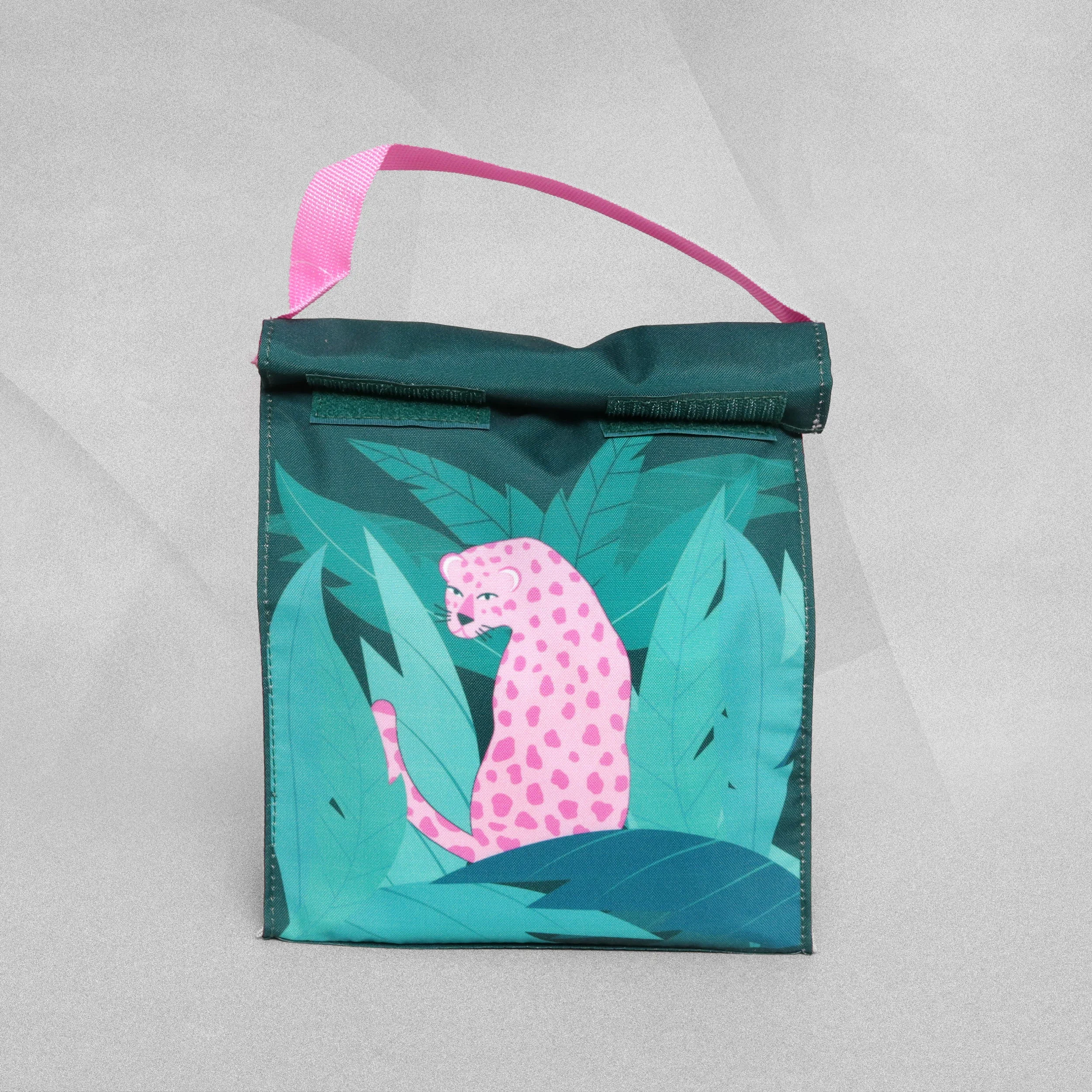 Fizz Creations Leopard Printed Lunch Bag