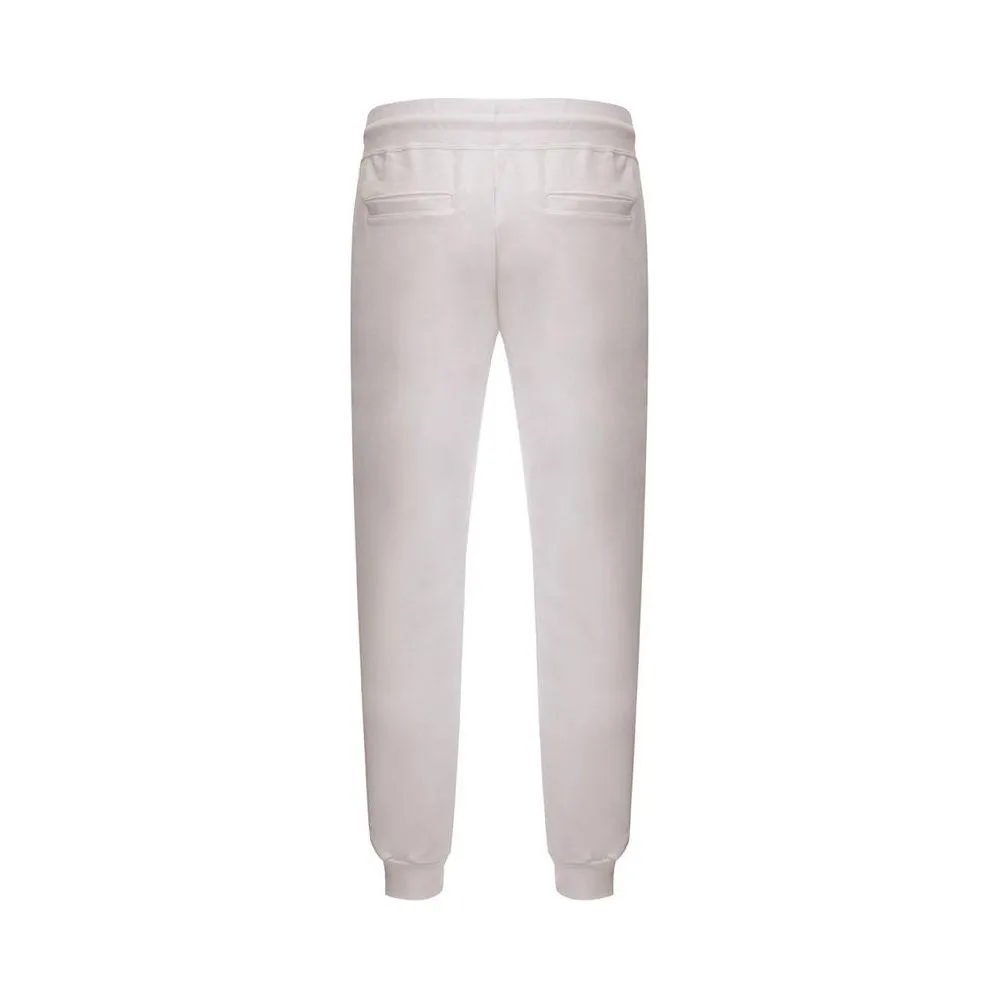 GCDS Elevate Your Wardrobe with Chic White Cotton Pants