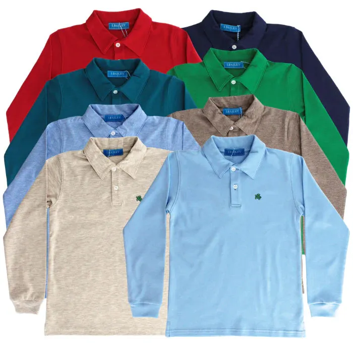 Harry L/S Polo-Dusk