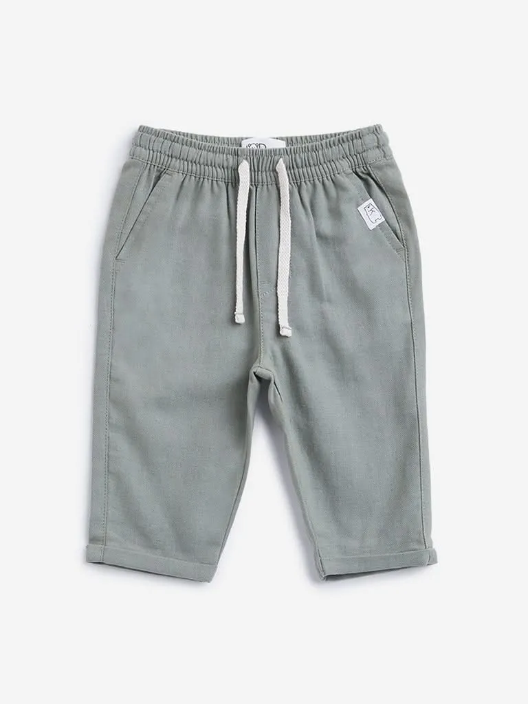 HOP Baby Sage Solid Pants