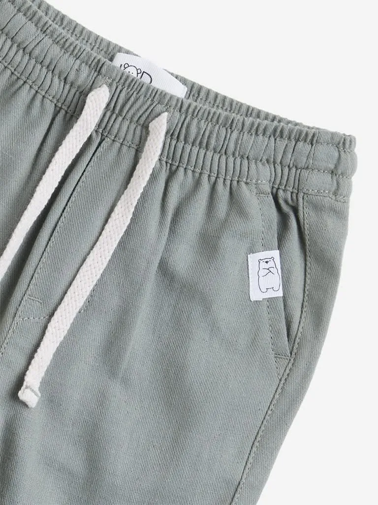 HOP Baby Sage Solid Pants