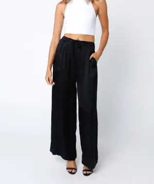 Margo Satin Drawstring Pants