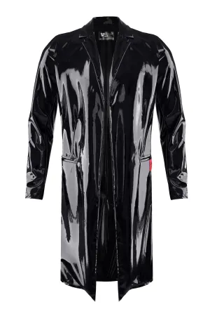 Midi Vinyl Coat RMStefanoPVC black - 2XL