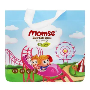 MOMSE BABY PANTS L-4 56PCS