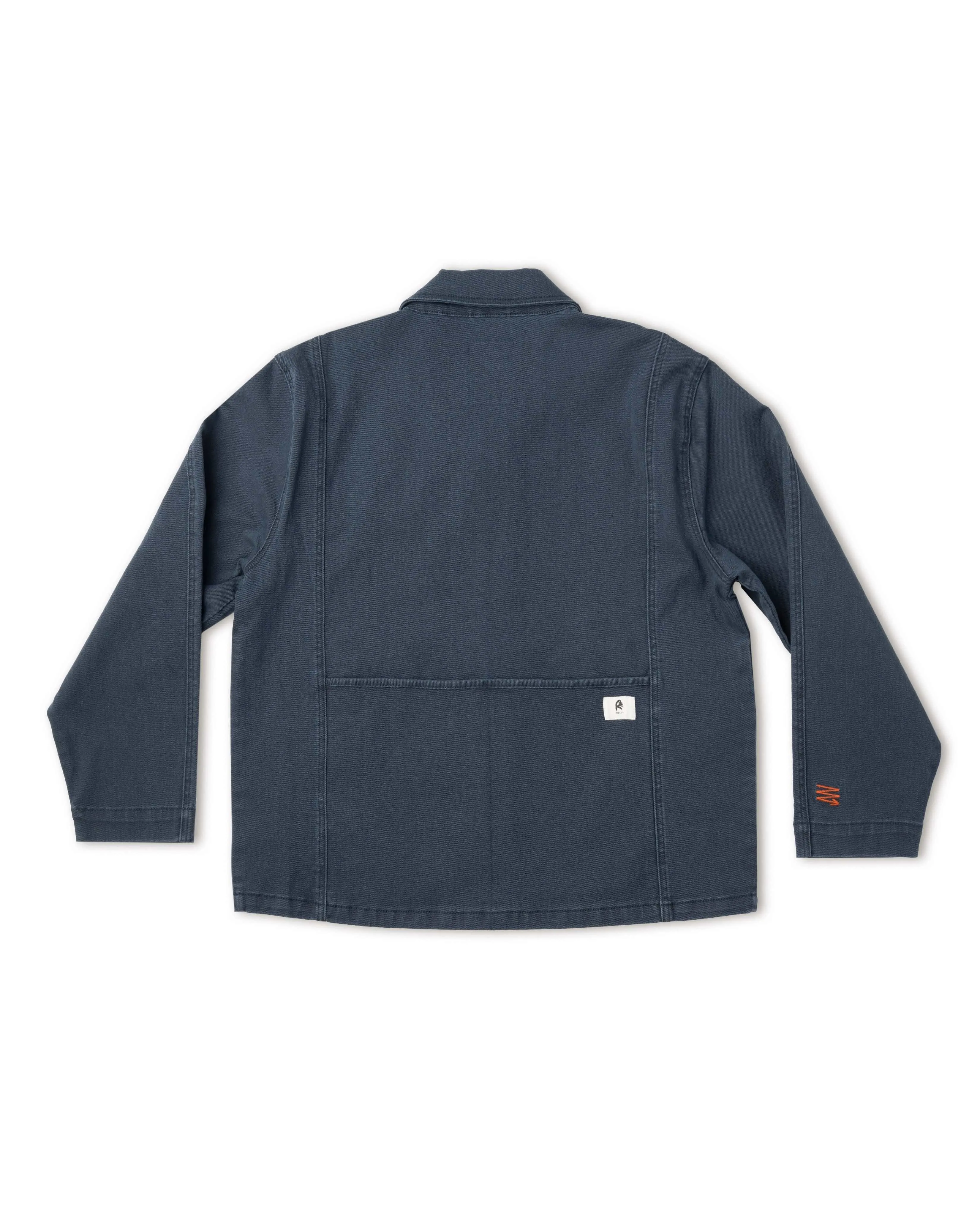 Navy Utility Jacket - Buck Embroidery