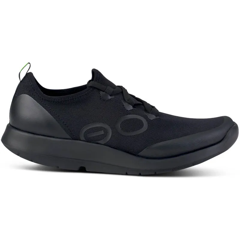 OOFOS Men's OOmg Sport Lace Shoe - Black