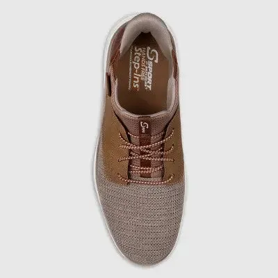 Open Box - S Sport by Skechers Men's Donovan Step-Ins Sneakers - Light Brown 13