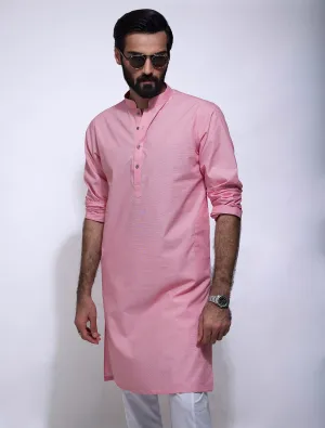 PINK DOTTED KURTA