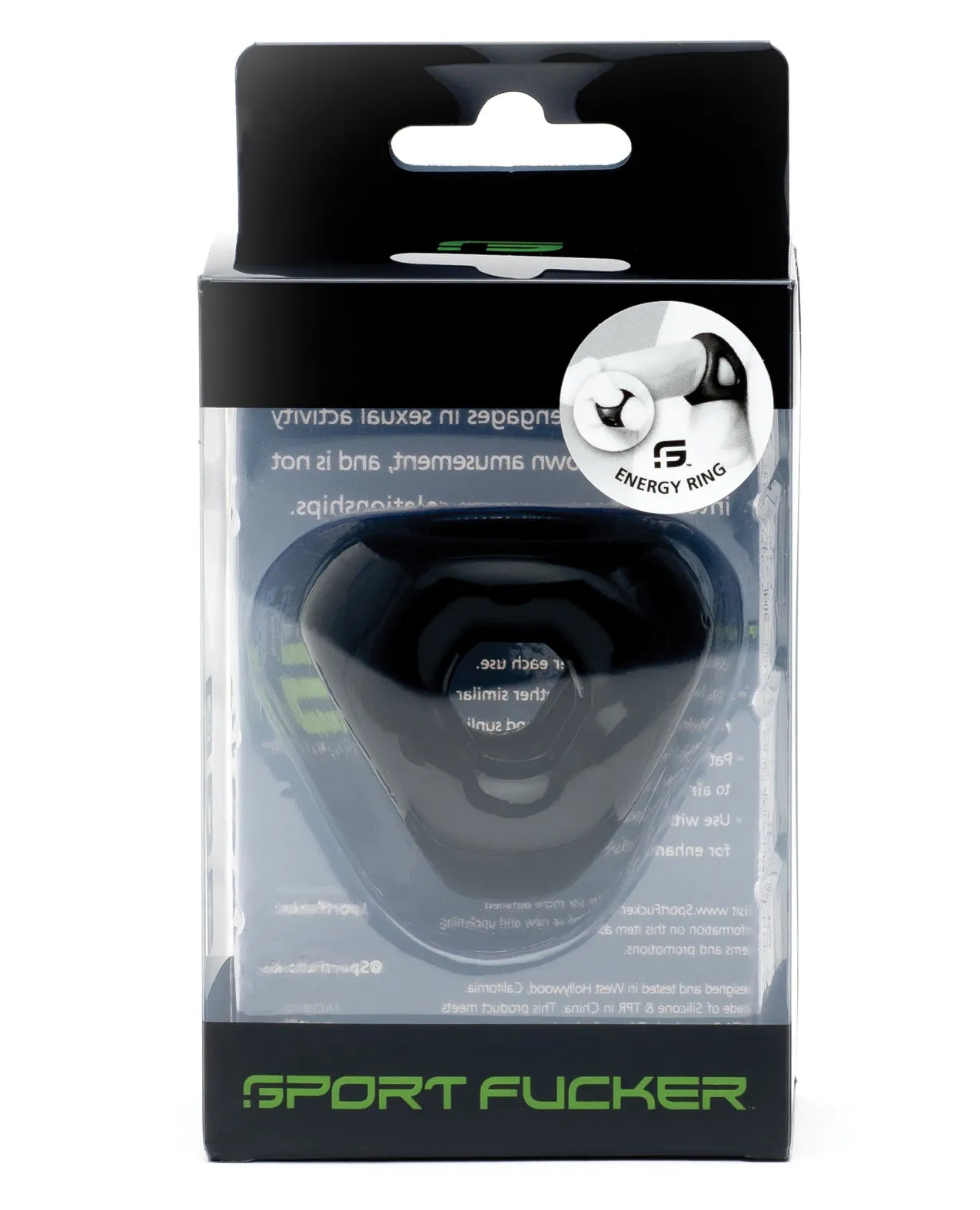 Sport Fucker Energy Ring - Black