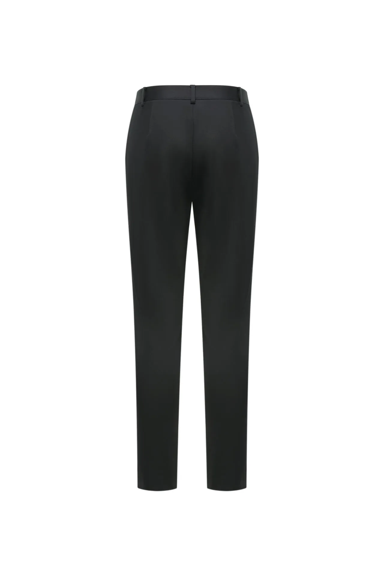 Stretchable Satin Ankle Skinny Pants