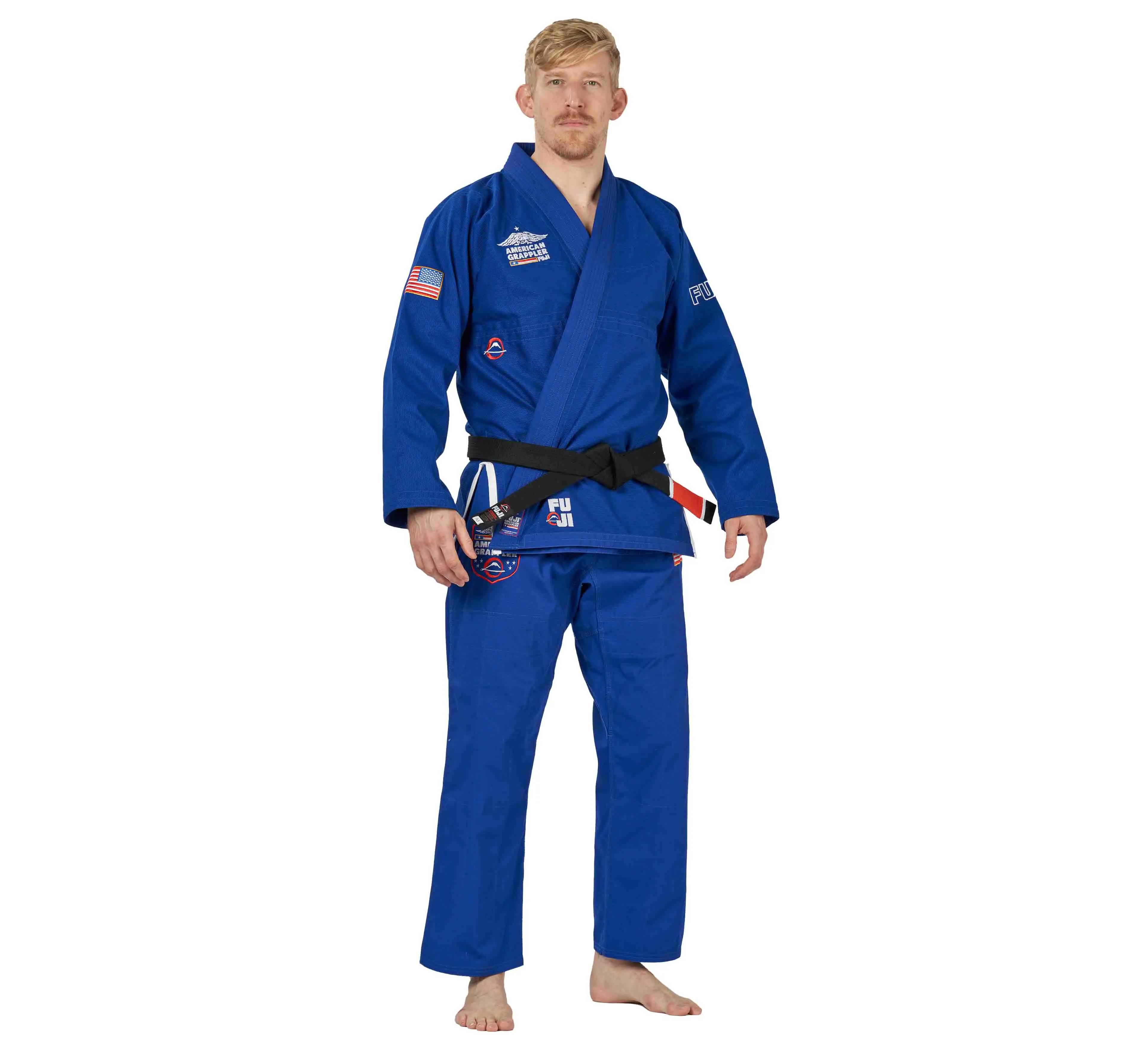 Suparaito BJJ Gi American Grappler Blue