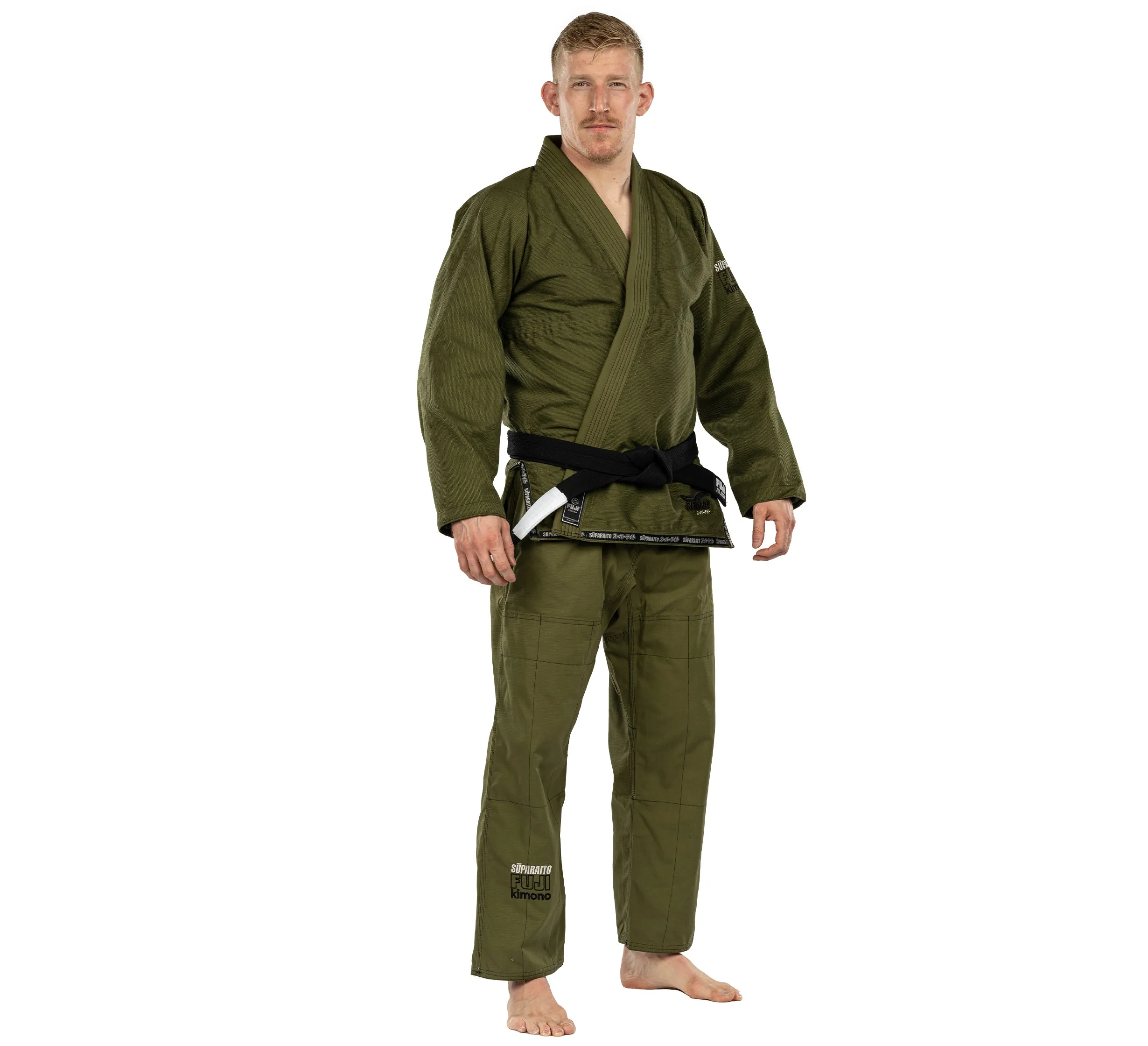 Suparaito BJJ Gi Military Green