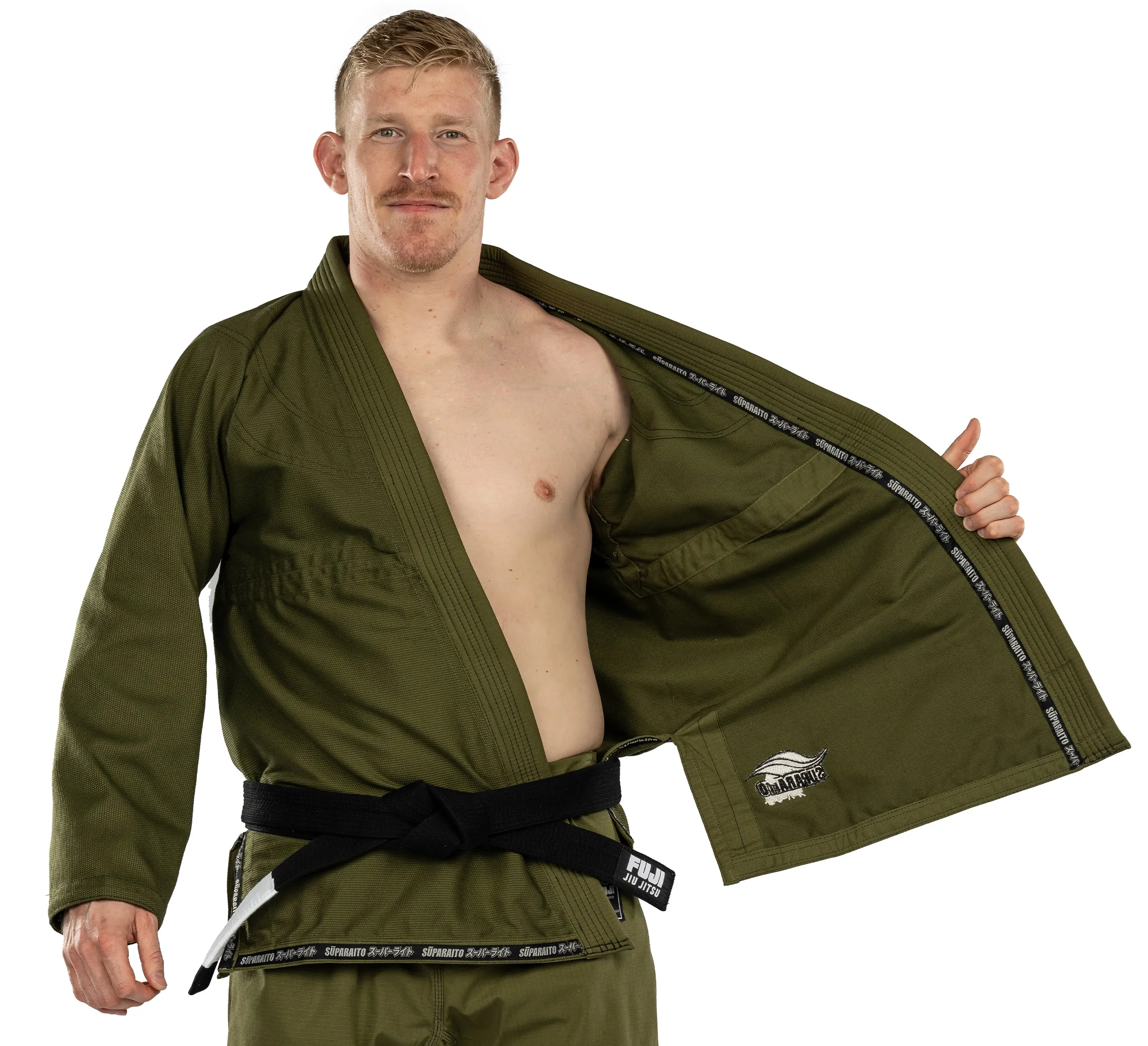 Suparaito BJJ Gi Military Green