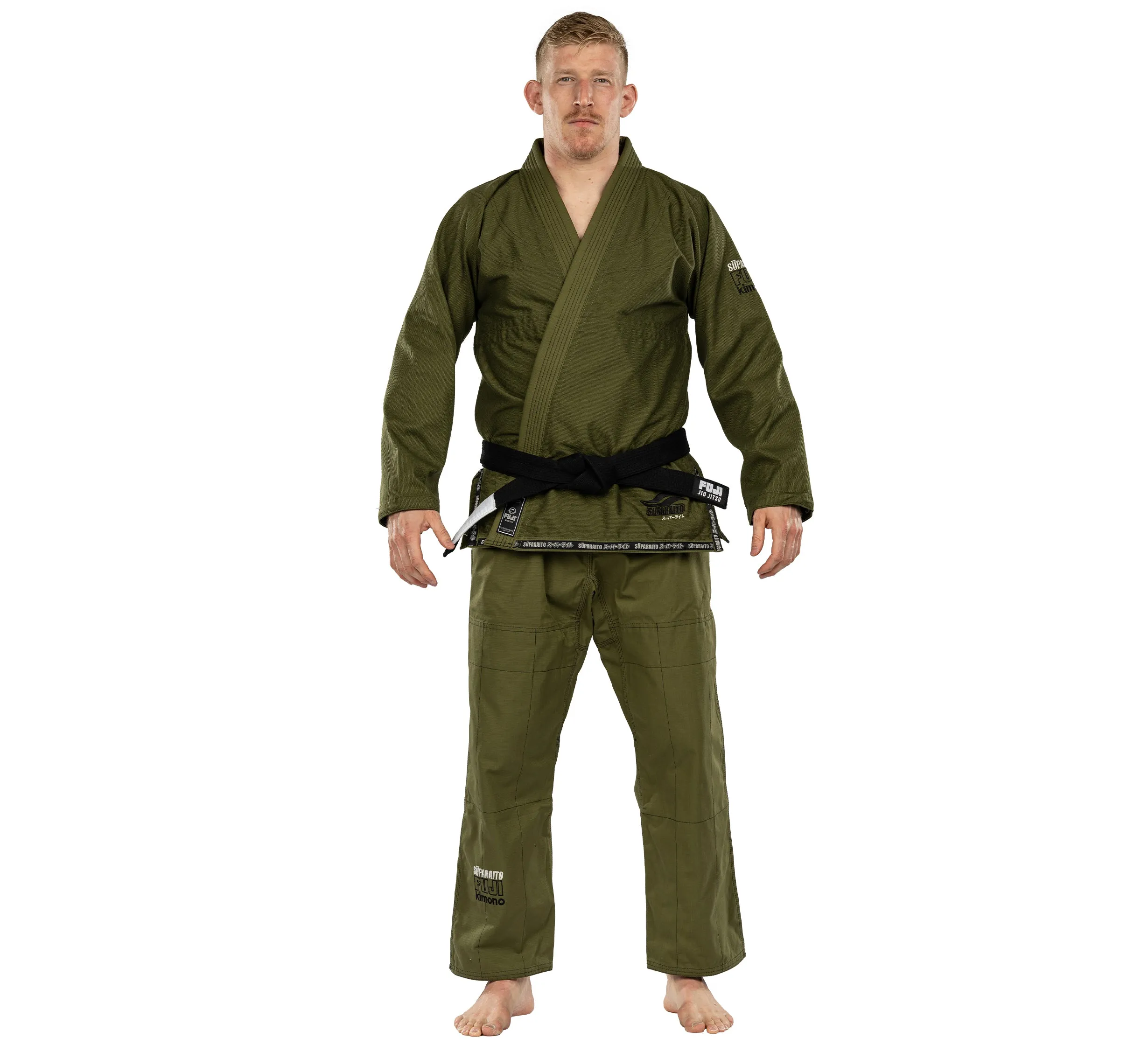 Suparaito BJJ Gi Military Green