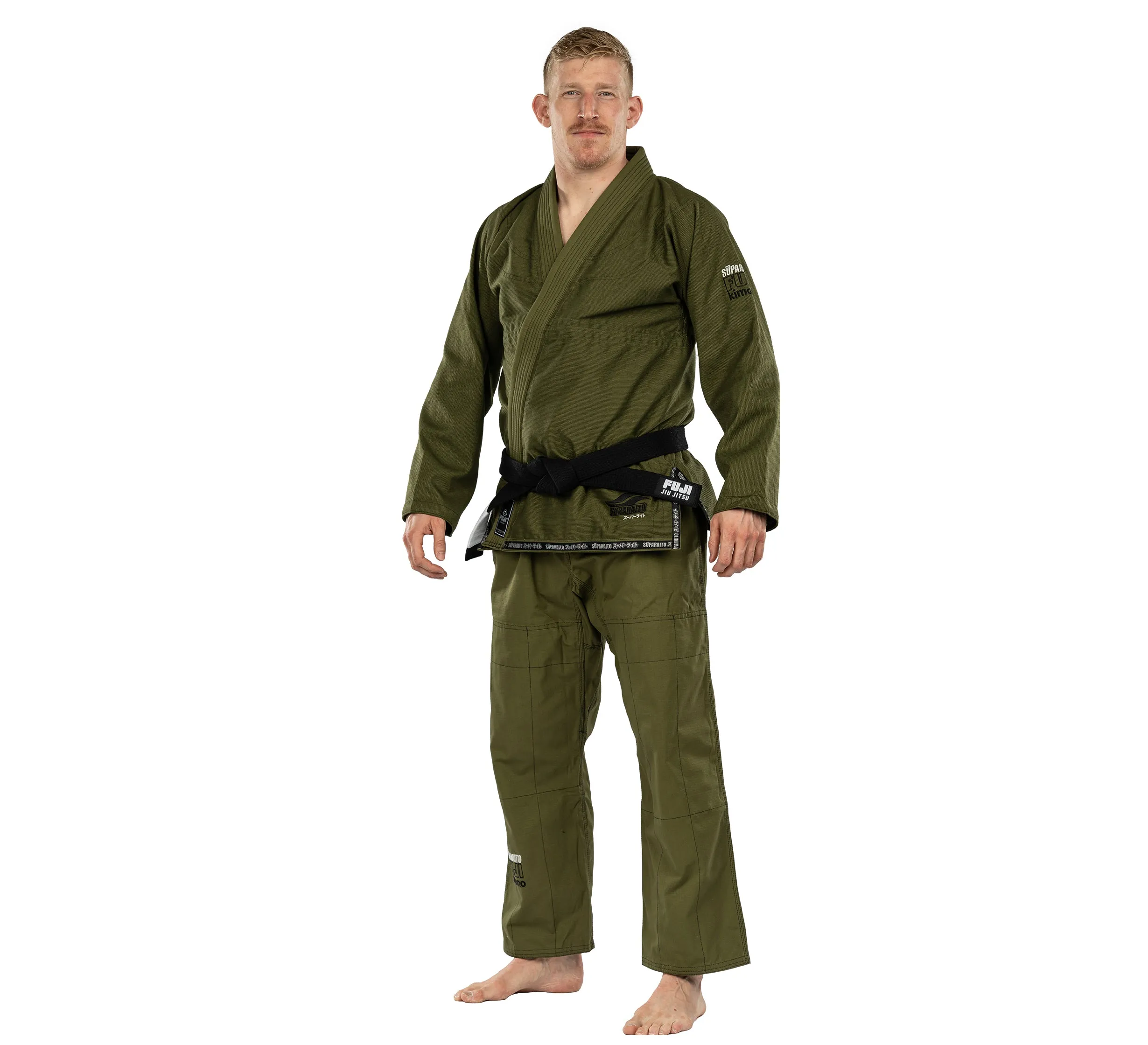 Suparaito BJJ Gi Military Green