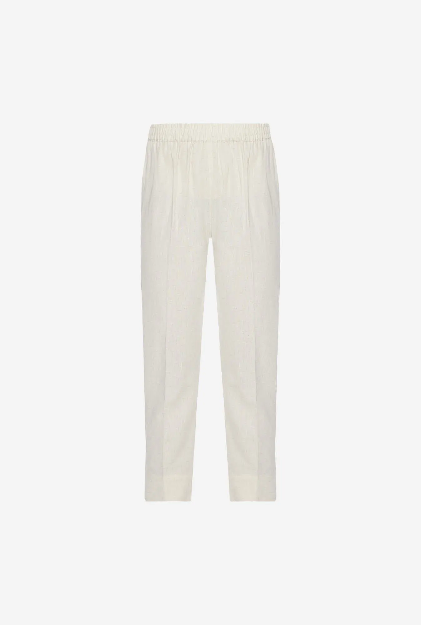 Utsa Off-White Slim Fit Ethnic Pants