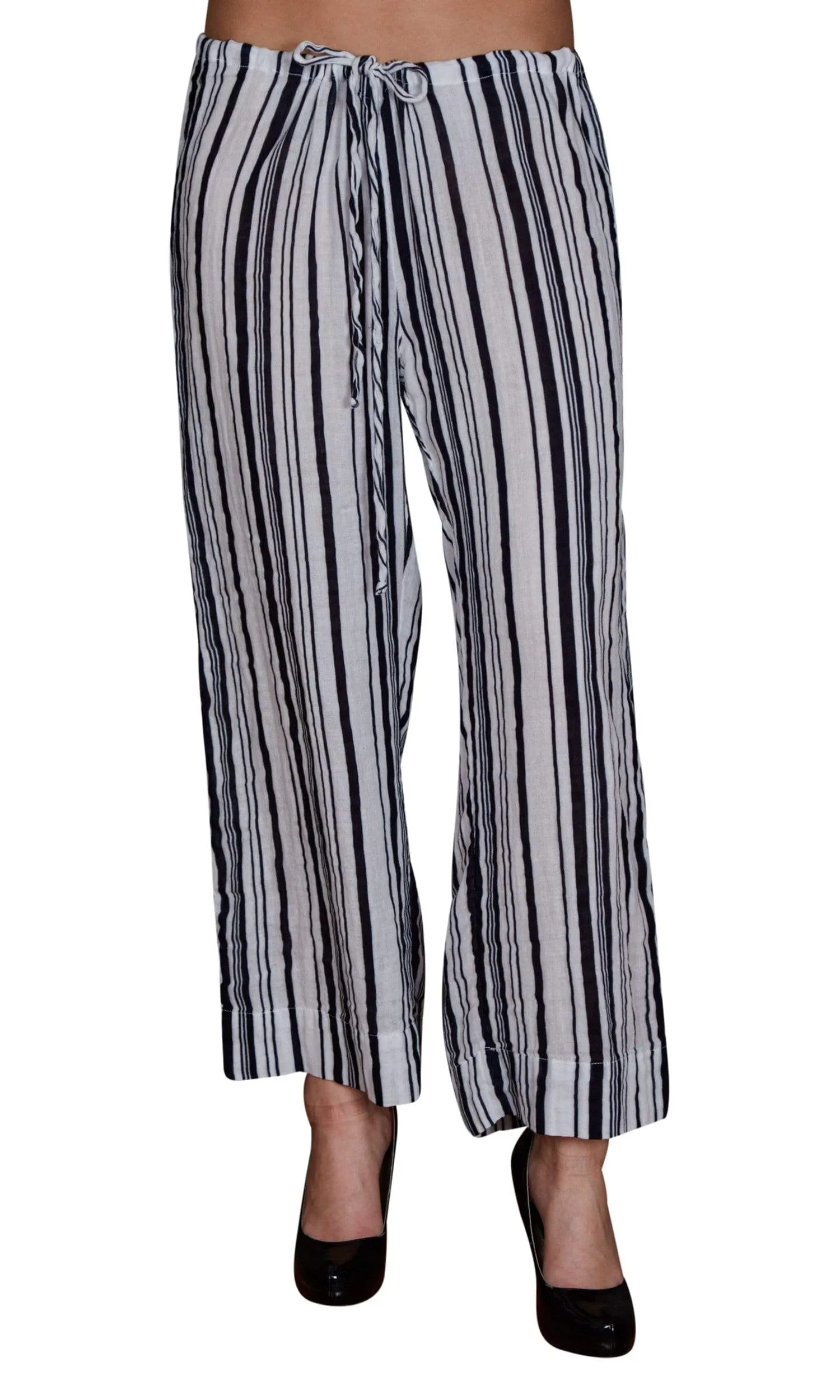 Velvet by Graham & Spencer Omarina Stripe Cotton Pant