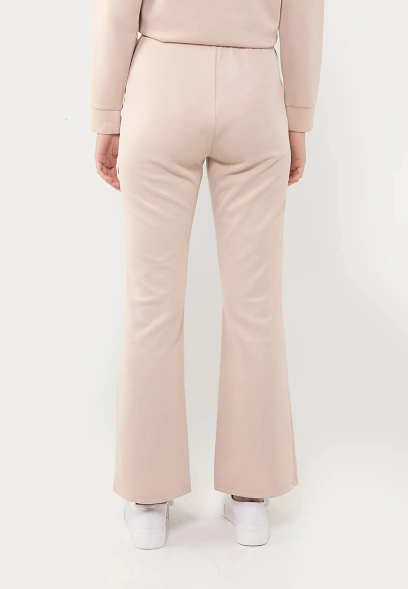 VOIR JEANS Stretchable Waistband Flared Pants