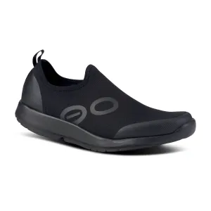 Women's Oofos OOmg Sport Low Shoe Color: Black