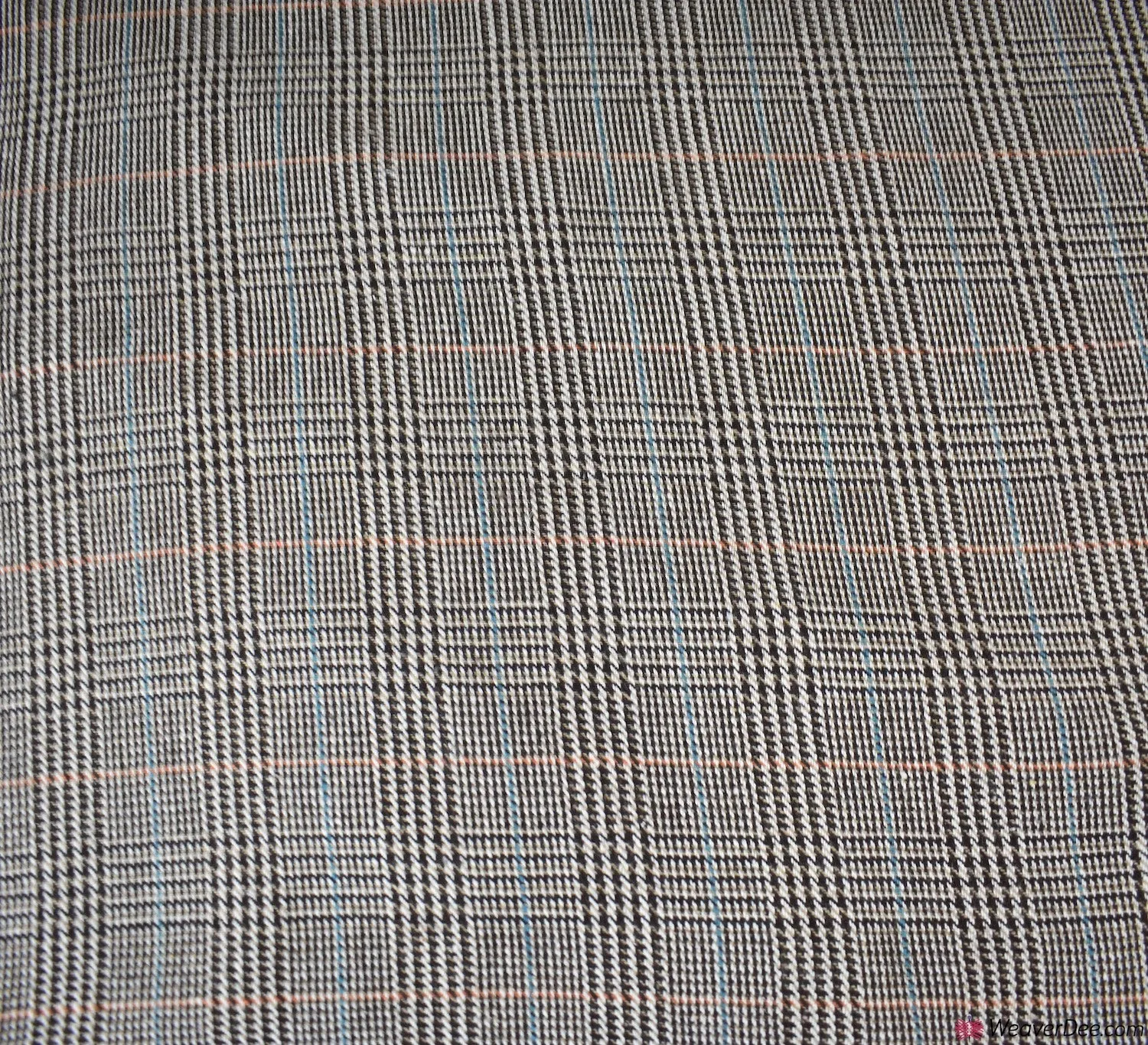 Wool Blend Fabric - Classic Dog Tooth Check