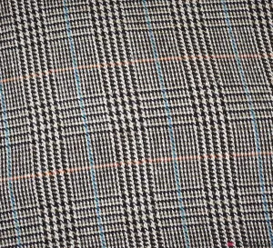 Wool Blend Fabric - Classic Dog Tooth Check